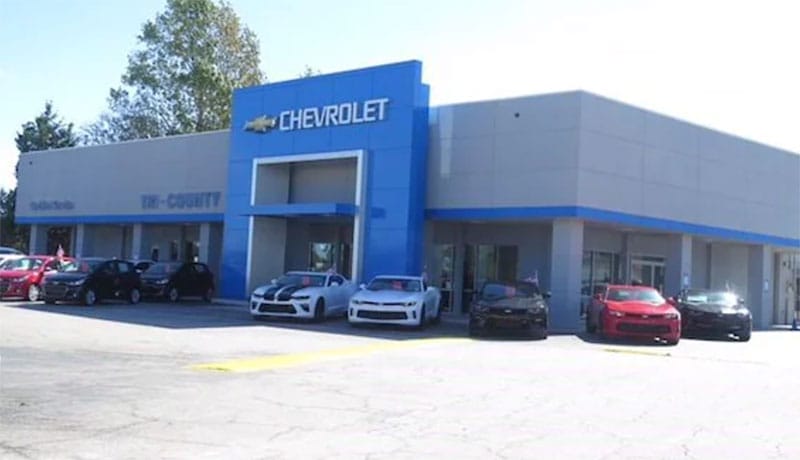 Sale of Tri-County Chevrolet | Royston, Ga